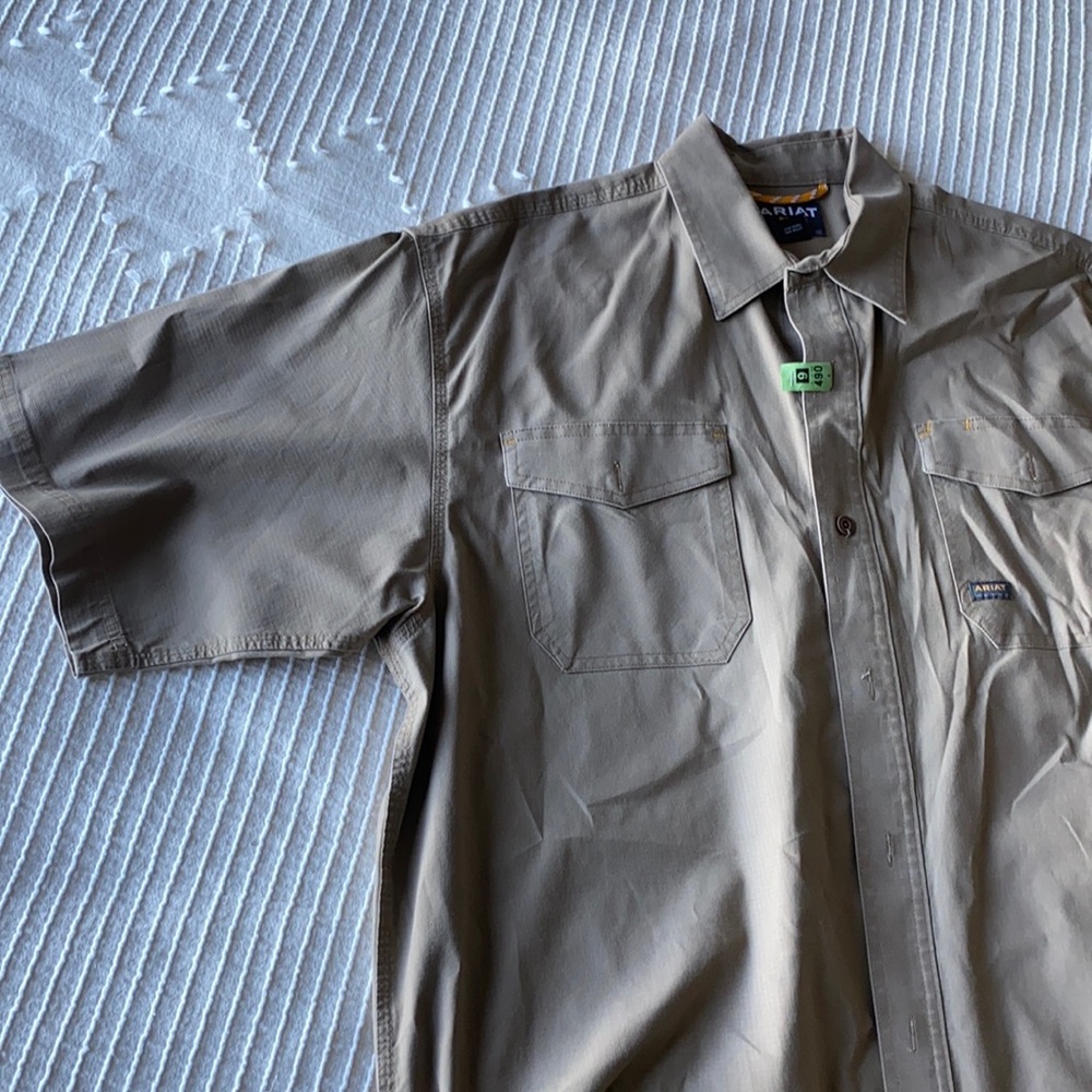 Ariat rebar short sleeve button up